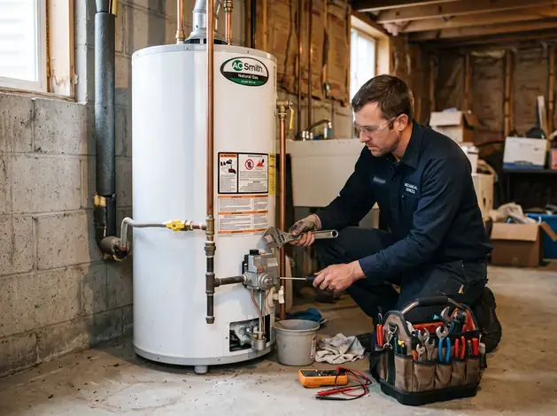 Water heater maintenance and professional repair service.