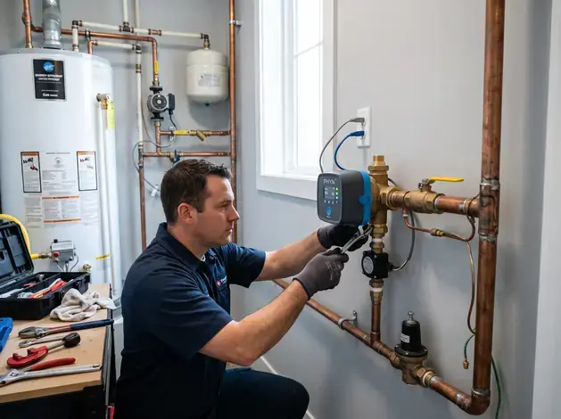 Smart Water Monitor Installation